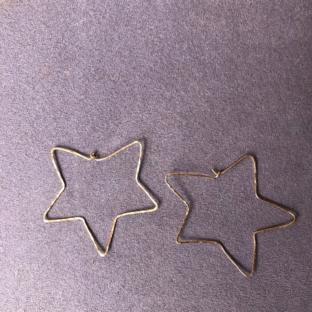 Gold filled Star shaped earring by beach girl jewels